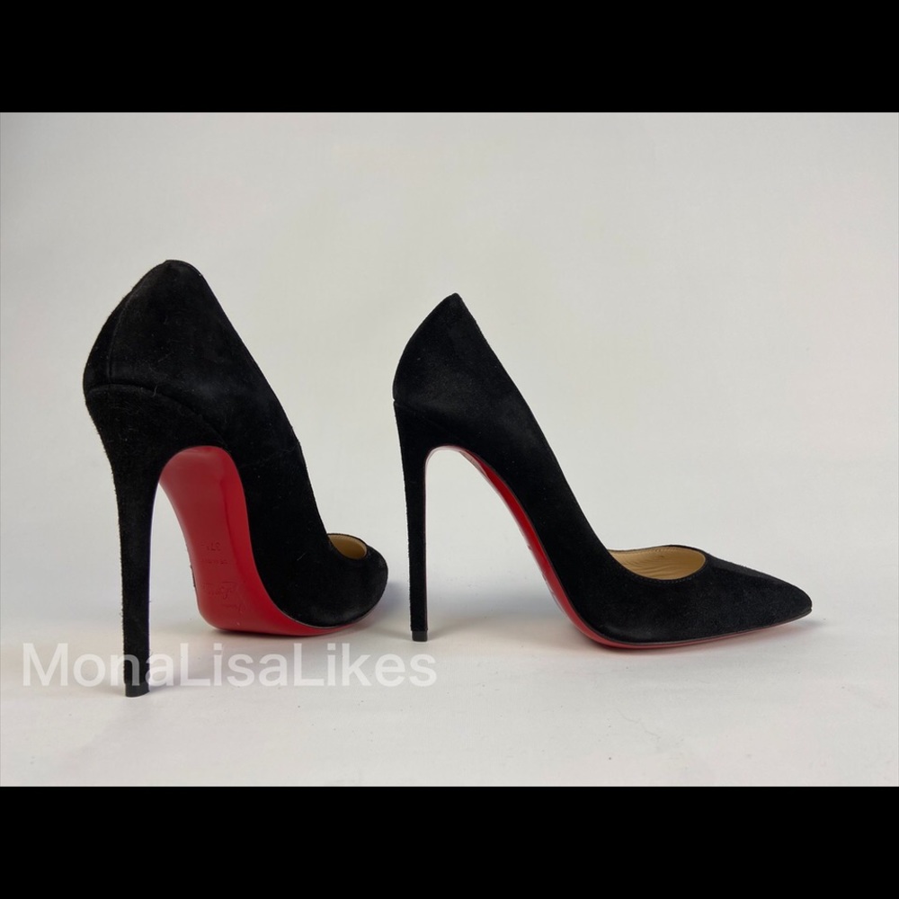 SOLD  CHRISTIAN LOUBOUTIN Pigalle Suede heels 120 mm